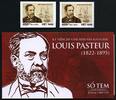 Briefmarken Vietnam 2022 Louis Pasteur Chemie Medizin Forschung A/B & Markenheft MNH -