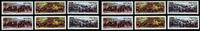 Briefmarken Vietnam 2017 Märkte Markets Boote Boats Folklore Tiere 3732-3734 A und B MNH -