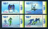 Briefmarken Kirgistan Kyrgyzstan 2014 Olympiade Olympics Sotchi Wintersport 770-773 A MNH -