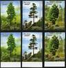 Briefmarken Vietnam 2023 Edelholzbäume Bäume Pflanzen Trees Plants 3982-3984 MNH -