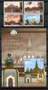 Briefmarken Laos Lao 2010 Vientiane Hist. Architektur Stupas History 2174-2177 Block MNH -