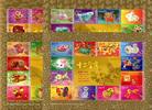 Briefmarken Hongkong 2023 Neujahr Zodiac New Year Alle Ausgaben in 4 Kleinbögen MNH -
