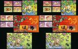 Briefmarken Hongkong Jahr des Hundes Year of the Dog Kpl. Neujahr New Year Zodiac MNH -