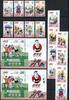 Briefmarken Hongkong Old Master Q Manhua Comic Cartoon Zeichentrickfiguren Komplett MNH -