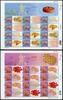 Briefmarken Hongkong Jahr der Ratte Chinesisches Neujahr Zodiac Kleinbögen MNH -