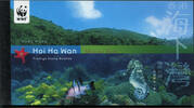 Briefmarken Hongkong Hoi Ha Wan Park WWF Corals Joint Issue Canada 1036-39 C Booklet -