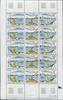 Briefmarken St Pierre und Miquelon 1989 Fischfang Meer Schiffe Kleinbogen 581-582 MNH -