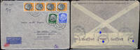 Briefmarken LATI 1941 Dt. Reich Brief 17.10.41 Hannover RM 4,75 Argentinien OKW Zensur/ -