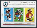 Briefmarken Paraguay Fußball Pokal FIFA Soccer Sport Block 358 Postfrisch MNH -