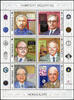 Briefmarken Mongolei Mongolisten Wissenschaftler Forscher Wissenschaft Block MNH -