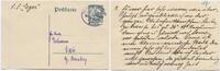 Briefmarken Togo Dt. Seepost LHWA XXXX Dampfer Eger Postkarte Michel P 17 Exin / 201 -