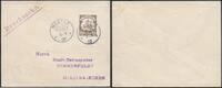 Briefmarken 3 Pfennig Togo Drucksache EF Kaiseryacht Nuatyä 5.4. Gelsenkirchen / 189 -