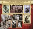 Briefmarken Mongolei 2022 Gombosuren Gombajav Schauspieler Kino Film Kino Block U Imperf MNH -