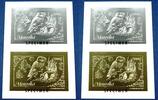 Briefmarken Mongolei Mongolia Eule Panda Schmetterling 2475-76 Block Proof Specimen /53 -