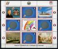 Briefmarken Paraguay Hamburg Münze Coins 4343 Kleinbogen Postfrisch MNH -