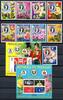 Briefmarken Paraguay II Krönung Königin Elisabeth 3081-3089 + Block 268 MNH -