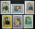 Briefmarken Irak Iraq 1999 Geburtstag Saddam Hussein Präsident Birthday 1596-1601 MNH -