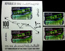Briefmarken Irak Iraq Flugzeug Doppeldecker Airplane Aircraft 582-83 Block 17 MNH -