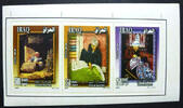 Briefmarken Irak Iraq 2007 Kunsthandwerk Artisans Teppich Folienblatt 1741-1743 MNH -