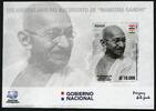 Briefmarken Paraguay Block Mahatma Gandhi Indien Unabhängigkeit Politik Politiker MNH -