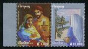 Briefmarken Paraguay Weihnachten Gemälde Christmas Navidad Natal Hl. Familie MNH -