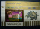 Briefmarken Kambodscha Khmere UPU Weltpostverein Bern Gold Block 59 A Postfrisch MNH -