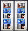 Briefmarken Japan Musik Konzerthalle Geige Klavier Opernglas 5814-5819 Postfrisch MNH -