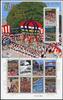Briefmarken Japan Heimat VI Markttag Feste Tanz Löwentanz Picknick 5040-5049 MNH -