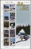 Briefmarken Japan Heimat III Landschaften Gemälde Winter Wassermühle Berg 4707-4716 MNH -