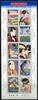 Briefmarken Japan Ukiyoe I Farbholzschnitte Gemälde Paintings Hiroshige 4332-4341 MNH -