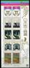 Briefmarken Japan Wissenschaft Science Akademie Vogel Emblem 5320-5324 Kleinbogen MNH -