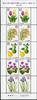 Briefmarken Japan Niigata Blumen Blüten Pflanzen Florwers 4190-4194 Kleinbogen MNH -