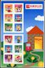 Briefmarken Japan Post Postwesen Privatisierung Comics Postmaskottchen 3484-3495 MNH -