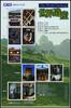 Briefmarken Japan World Heritage VII UNESCO Gärten Nara Architektur 3351-3360 MNH -