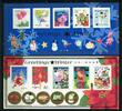Briefmarken Japan Grußmarken Winter Alpenveilchen Elf Teddybär Engel Cat 3903-3912 MNH -