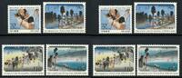 Briefmarken Japan Gemälde Briefwoche Kunst Vogel Landschaften Paintings 8208-8211 MNH -