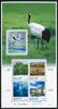 Briefmarken Japan Hokkaido Kraniche Festung Herbst Biei Selbstverwaltung Block 200 MNH -