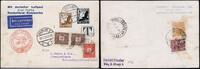 Briefmarken Katapult Dt. Reich Erstflug Postkarte Nachporto MiF Brasilien Catapult/ 172 -