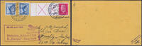 Briefmarken Katapult Dt. Reich Dampfer Europa Seepostaufgabe Brooklyn 89b Catapult /640 -