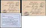 Briefmarken 1901 DP China Boxeraufstand MSP 34 Nagasaki Berlin Marine-Postbureau FB BPP/ 589