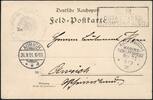 Briefmarken DP China Boxeraufstand MSP 71 Neckar Rücktransport Aden Aurich / 571 -