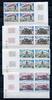 Briefmarken St Pierre & Miquelon SPM 1969 Architektur Blocks/4 437-440 U Imperf ND KW €360 -