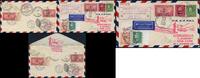 Briefmarken 1930 Katapult Dt Reich Dampfer Europa Hin- und Rückflug MiF USA Catapult / 657