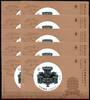 Briefmarken 10x China PRC 2019-12 Block World Stamp Exhibition Briefmarkenausstellung MNH -