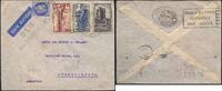 Briefmarken Katapult Frankreich Brief 20,25 Fr Paris Rio Buenos Aires Catapult / 502 -