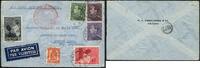 Briefmarken 1937 Katapult Belgien Brief 18,75 bfr Antwerpen Buenos Aires Catapult / 463 fast st