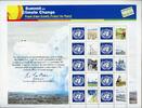 Briefmarken UNO New York 2009 Grußmarken Bogen Emblem Klimagipfel Umweltschutz MNH -