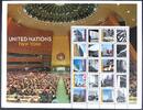 Briefmarken UNO New York 2013 Grußmarken Bogen Hauptquartier 1322-1331 MNH -