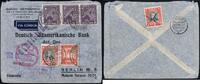 Briefmarken 1935 Katapult Chile Rekobrief Erstflug Santiago via Rio nach Berlin Catapult/205