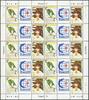 Briefmarken Singapur Singapore 1993 Orchideen Briefmarkenausstellungen 695-696 Bogen MNH -